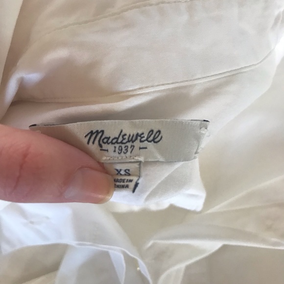 Madewell white shirt dress - Picture 3 of 5